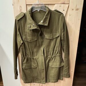 Olive Green Women's Utility Jacket